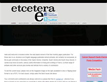 Tablet Screenshot of etceteraonline.org